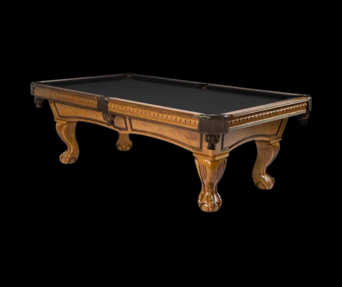 Table de billard Majestic Pinnacle au fini chêne miel