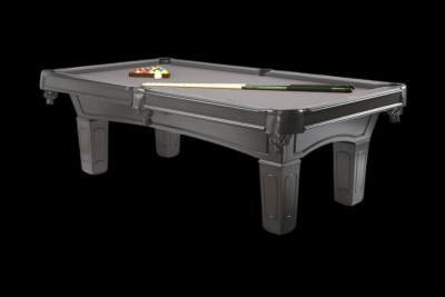 Table billard Ascot noire 8 pieds