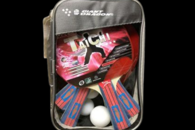 Ensemble de raquettes et balles de ping pong 4 joueurs Taichi