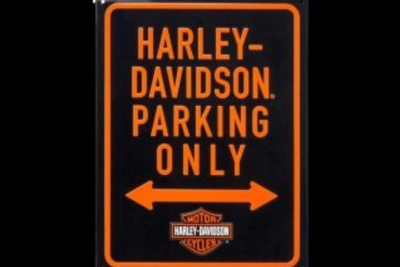 Enseigne en métal HARLEY-DAVIDSON