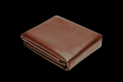 Housse brune pour table de billard