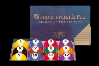 Ensemble de boules de billard SUPER ARAMITH PRO