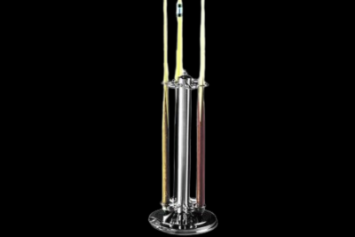 Support a baguettes de billard métal inox