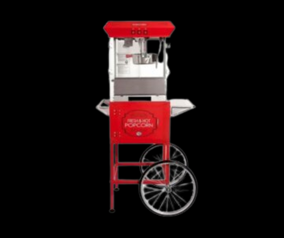 Machine a popcorn 8 oz avec chariot