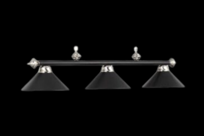 Lampe de billard en métal