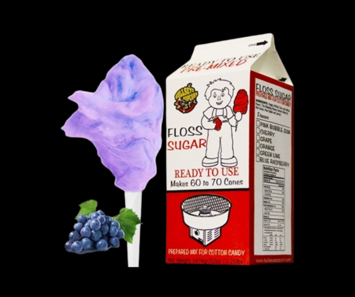 Sucre barbe à papa RAISIN